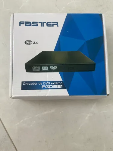 Gravador de DVD Externo - FASTER