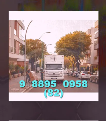 Frete e qualidade garantida! Mudanças rápidas e seguras para você!
