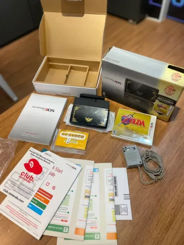 Nintendo 3DS edição zelda 25 anos - Loja Game House - Oferecemos Garantia