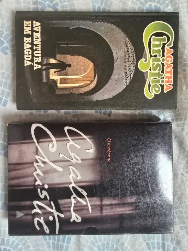 Lote 4 livros Agatha Christie - Aventura em Bagdá + Box O Melhor de Agatha Christie