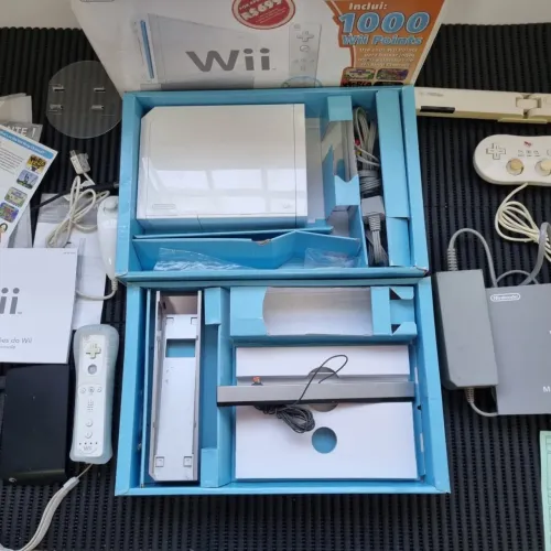 Nintendo wi na caixa Desbloqueado completo