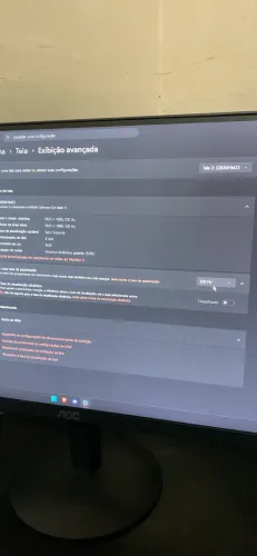 Monitor AOC 120hz