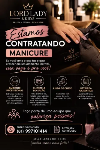 MANICURE / CABILEIREIRO