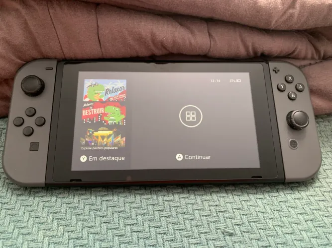 Nintendo switch V1 32gb usado + micro sd de 120 gb