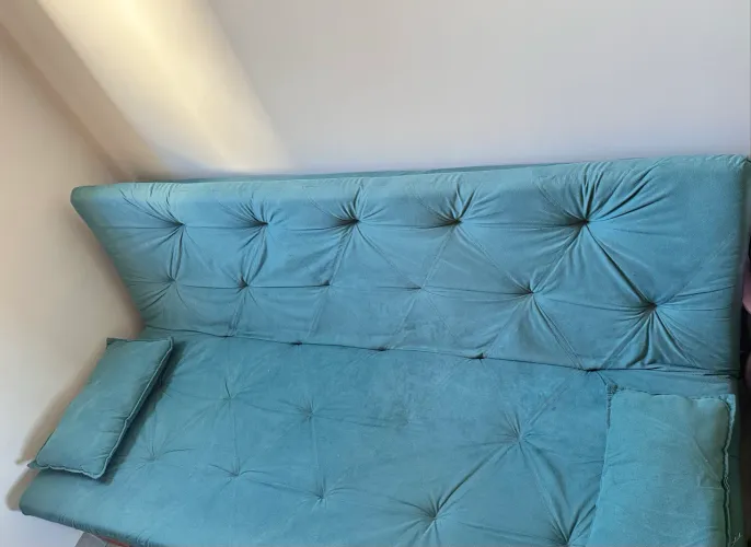 Sofá cama Azul Turquesa 