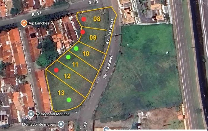 LOTES PARA CONSTRUÇÃO SETOR CASTELO BRANCO