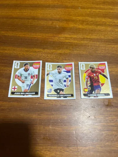 Figurinhas Legends Copa 2026 - Douradas (COMBO 3)