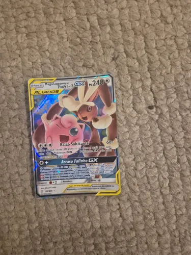 Mega lupunny e jigglypuff gx