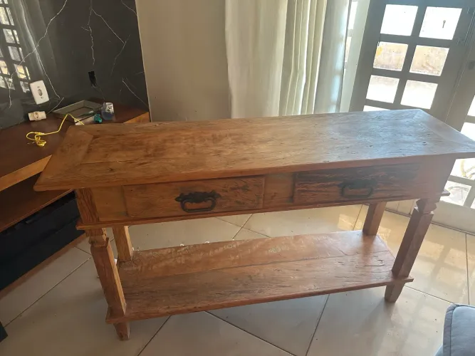 Aparador de madeira rustica 