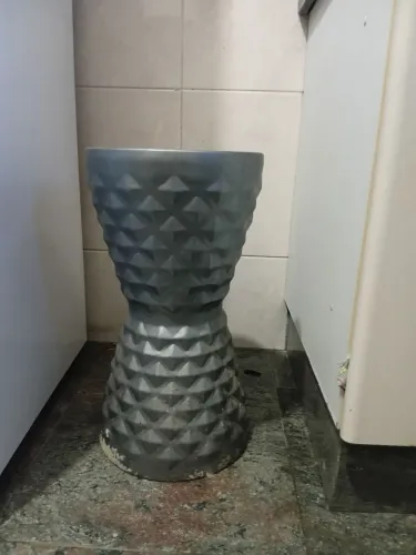 Pedestal niquelado