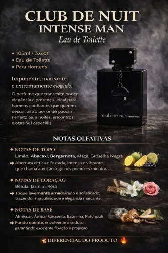 Club de Nuit interesse man Armaf perfume 
