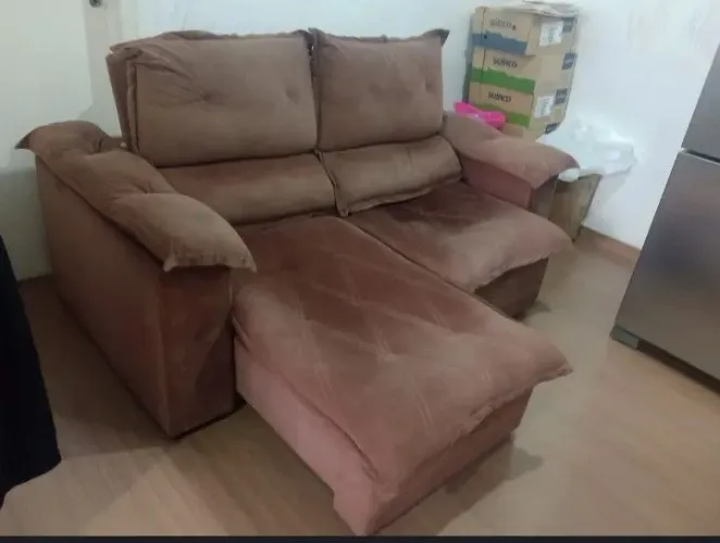 Sofá 2 Lugares Retrátil