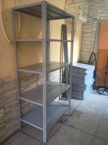 Estante de aço 5 prateleiras de 58 cm
