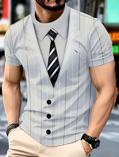 Camisa masculina Importada com estampa social produto Importado