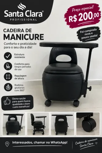 Cadeira de manicure