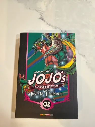 Mangá Jojos bizarre adventure parte 2 battle tendências