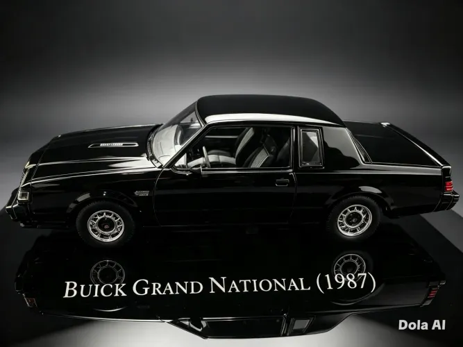 Miniatura Buick Grand National. 1987