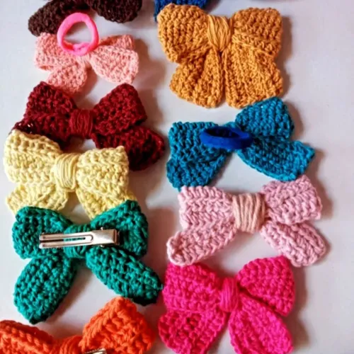 Laço croche artesanal
