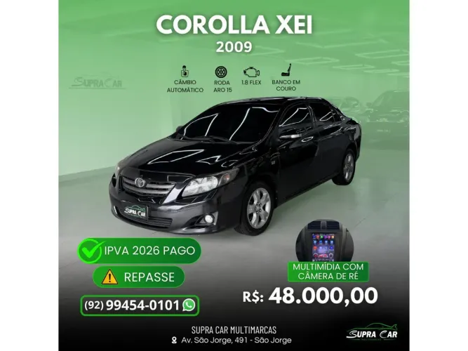 Toyota Corolla XEI 1.8/1.8 Flex 16V Aut. 2009