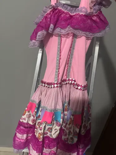 Vestido de quadrilha 