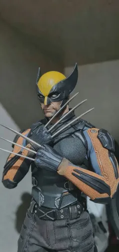 Wolverine Hot toys 3 Heads Hugh Ackman