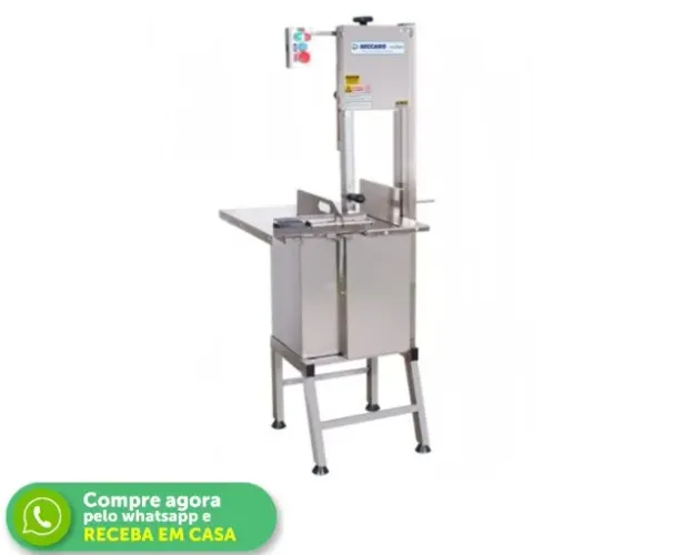 Serra Fita com Pé Beccaro Inox
