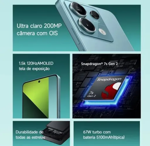 Xiaomi note 13 pro 5g excelente estado