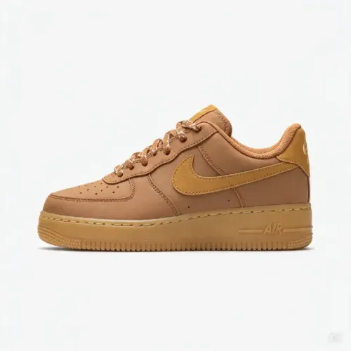 Tênis Nike Air Force 1 Low Marrom Caramelo Premium Masculino