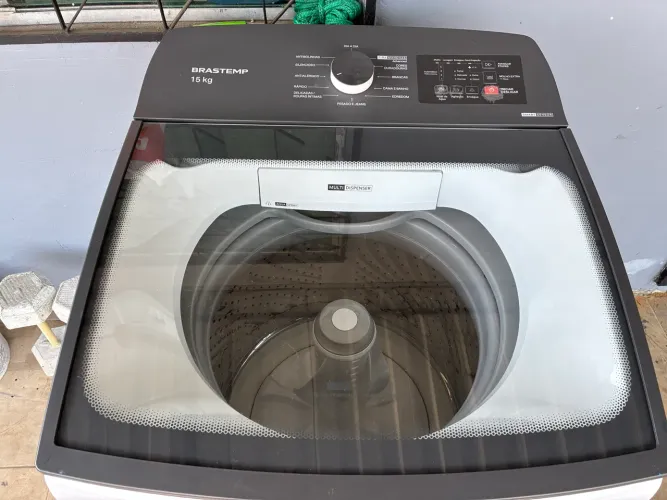 Vendo máquina de lavar 15kg Brastemp 