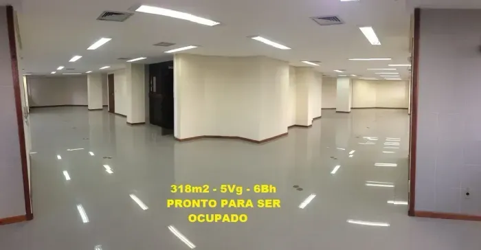 Andar/laje corporativa para aluguel tem 318 metros quadrados em Funcionários - Belo Horizo