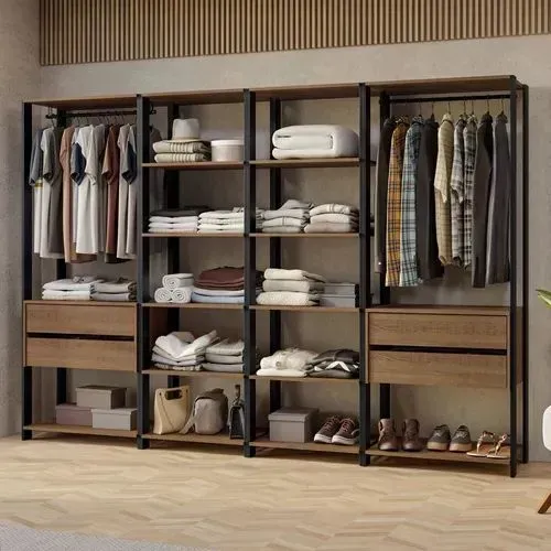 Araras guarda roupas industrial