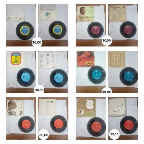 Vendo lote com vinis compactos