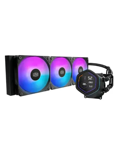 (LOJA FÍSICA) Water Cooler Cooler Master MasterLiquid Core NEX Digital ARGB 360mm