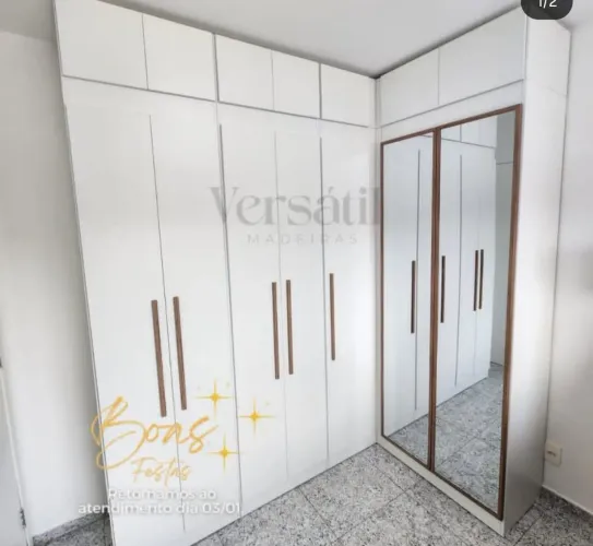 Guarda roupa modular seminovo de excelente qualidade 