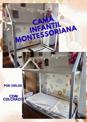 Caminha berço montessoriano