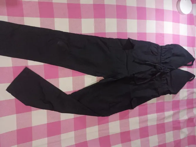Macacão longo preto