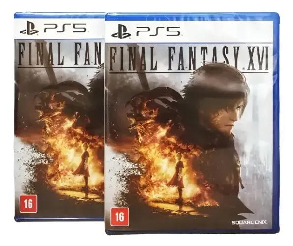 Final Fantasy XVI jogo ps5 game playstation 5 mídia física lacrado