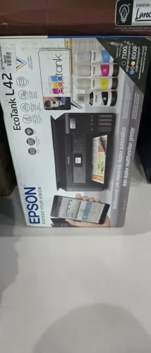 Nova lacrada nota fiscal e garantia Multifuncional Epson Ecotank L4260 - Tanque de