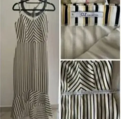 Vestido listrado