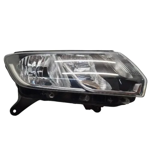 Farol Direito Friso Cromado Renault Sandero Logan 2015 2016 2017 2018 Original 26863 