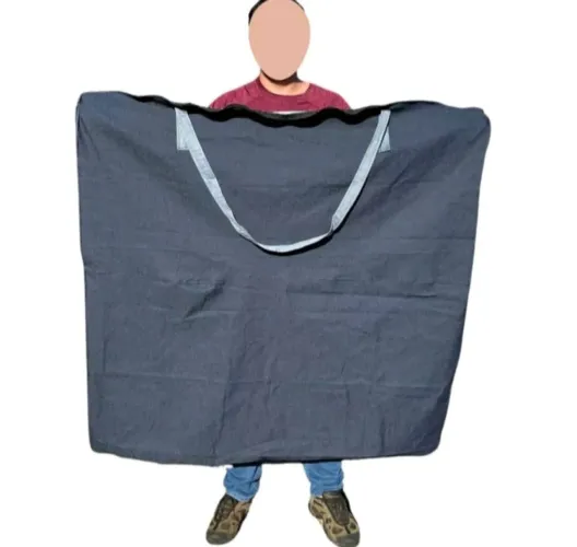 Sacolão Jeans 1,20x1,20 Fort Gigante Sacoleiro Mudança
