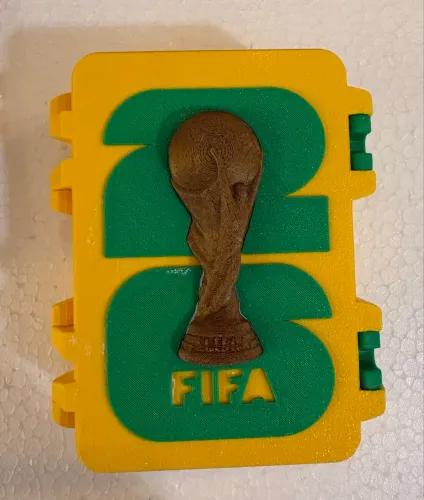 Caixinhas para figurinhas da Copa