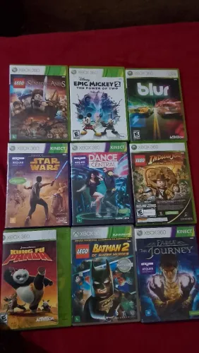 Troco 9 jogos de Xbox 360 outros jogos de Xbox 360