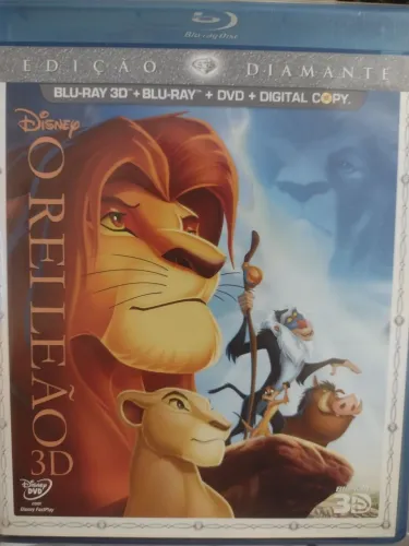 Blu ray Rei Leão (4 discos)