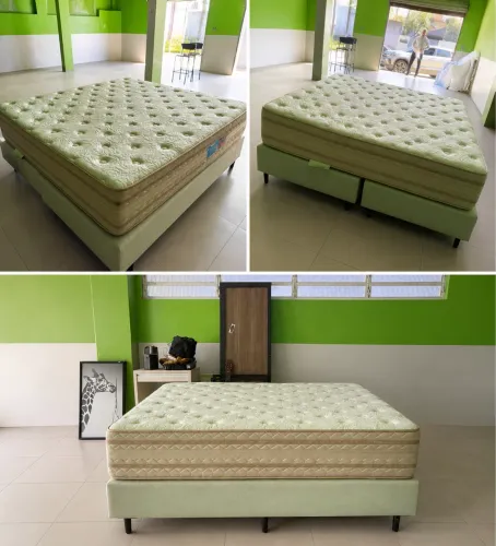 Cama e colchão king size