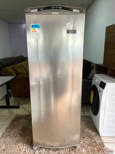 Vendo Geladeira Consul Facilite Inox 340 litros frost free Entrego *