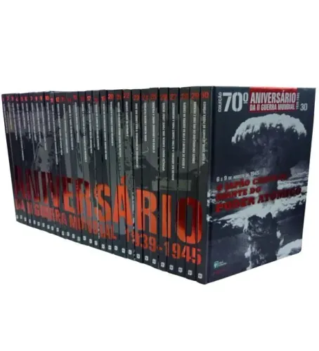 Livro Colecionável - 70* Aniversário da II Guerra Mundial - Capa Dura