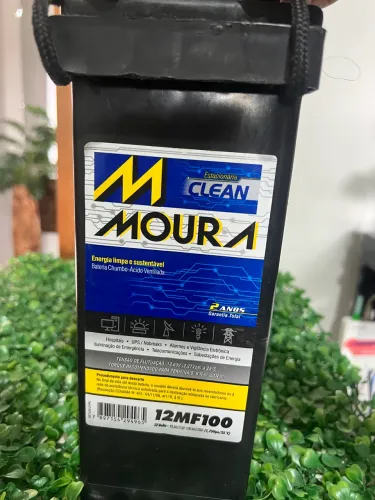 Bateria Moura estacionaria 100A