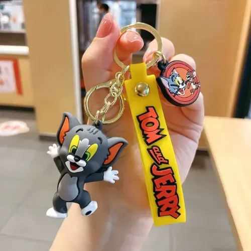 Chaveiro 3d Infantil Brinquedo Tom Baby Do Desenho Infantil Tom E Jerry Fofinho Lindo