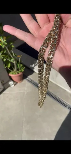 Cordão de prata banhado a OURO